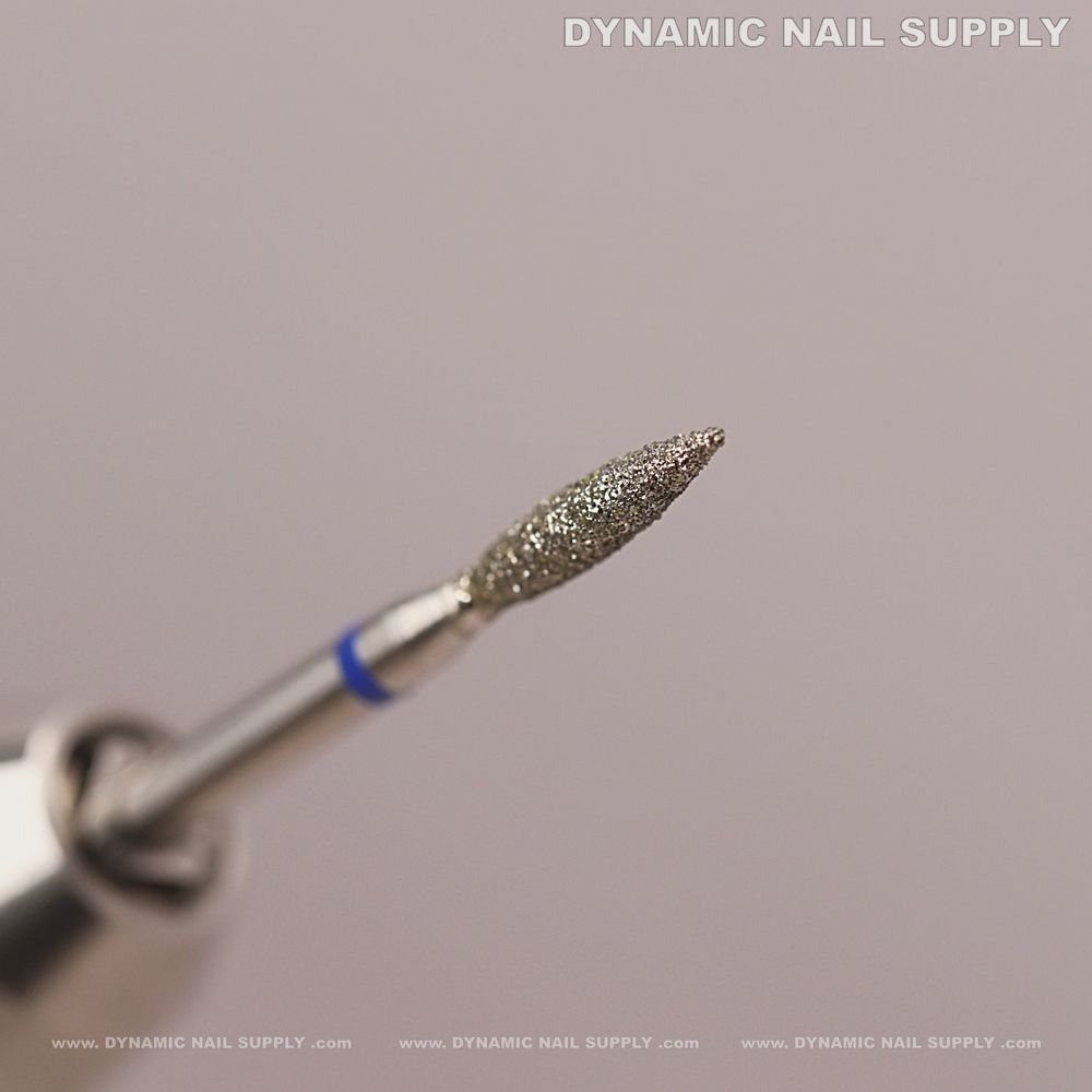 flame carbide cuticle drill bit medium grit - 2