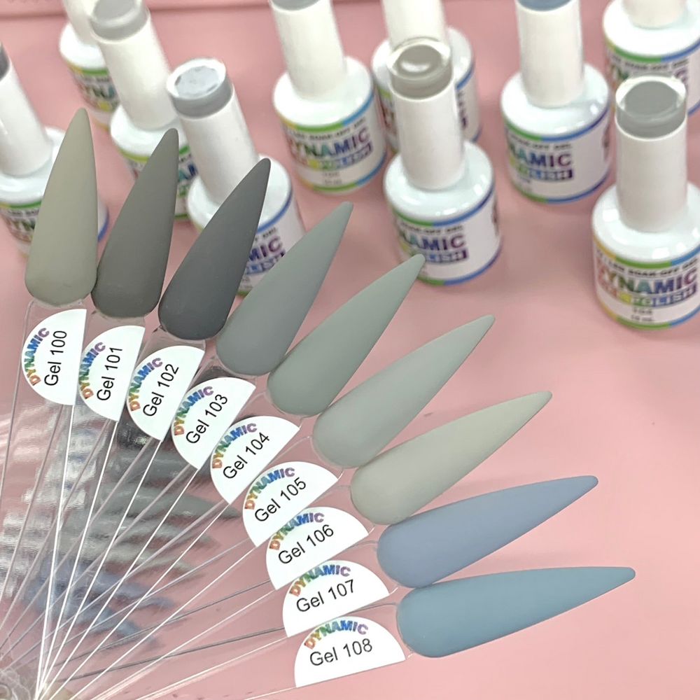 grey gel polish bottles fall collection - 9