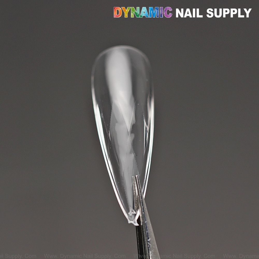 Long stiletto 3D diamond tips - 2