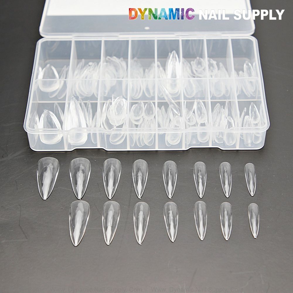Long stiletto 3D diamond tips - 7