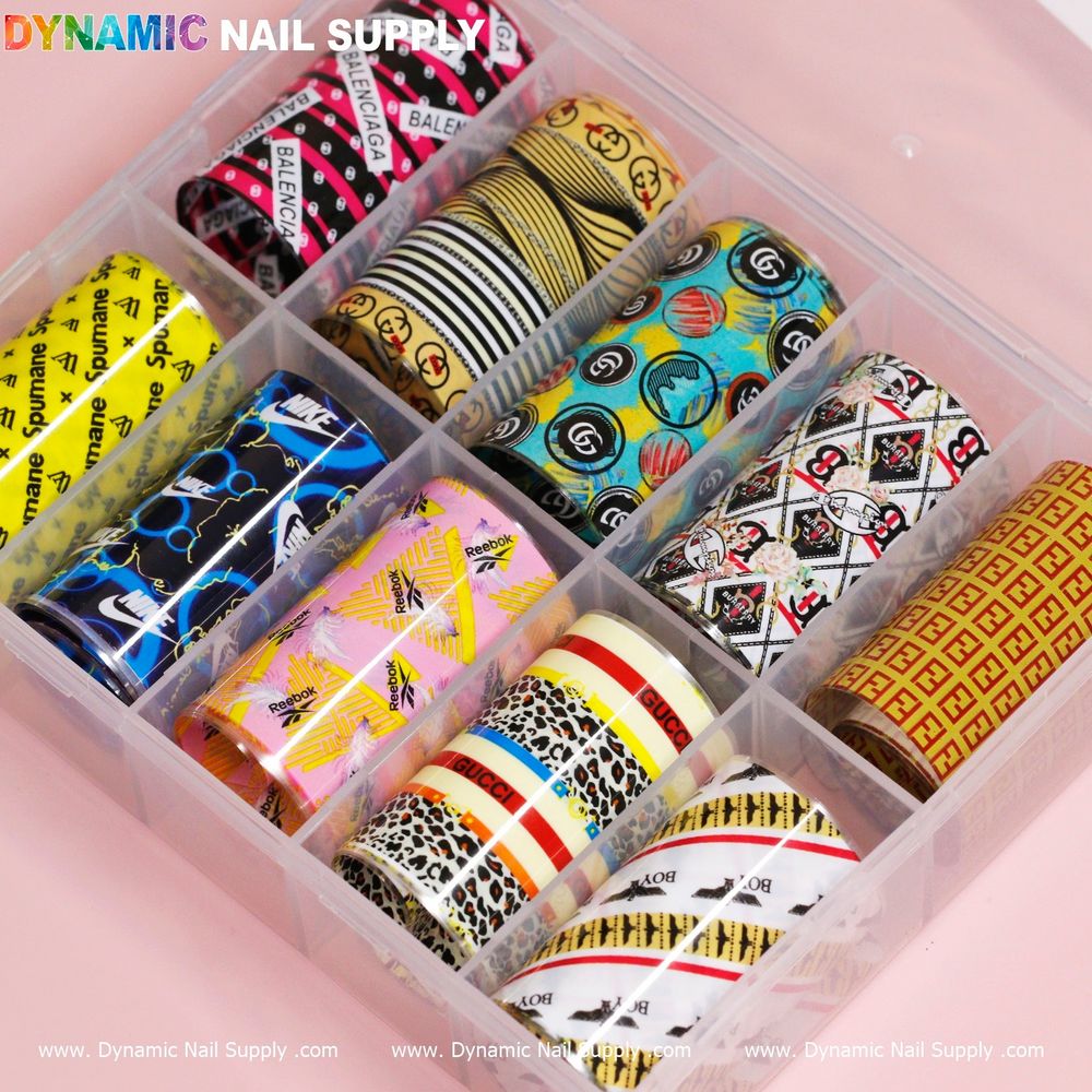Luxury nail art foils designs - 2