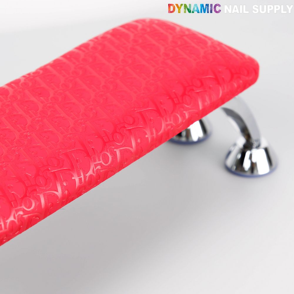 red Dior pattern handrest armrest - 5