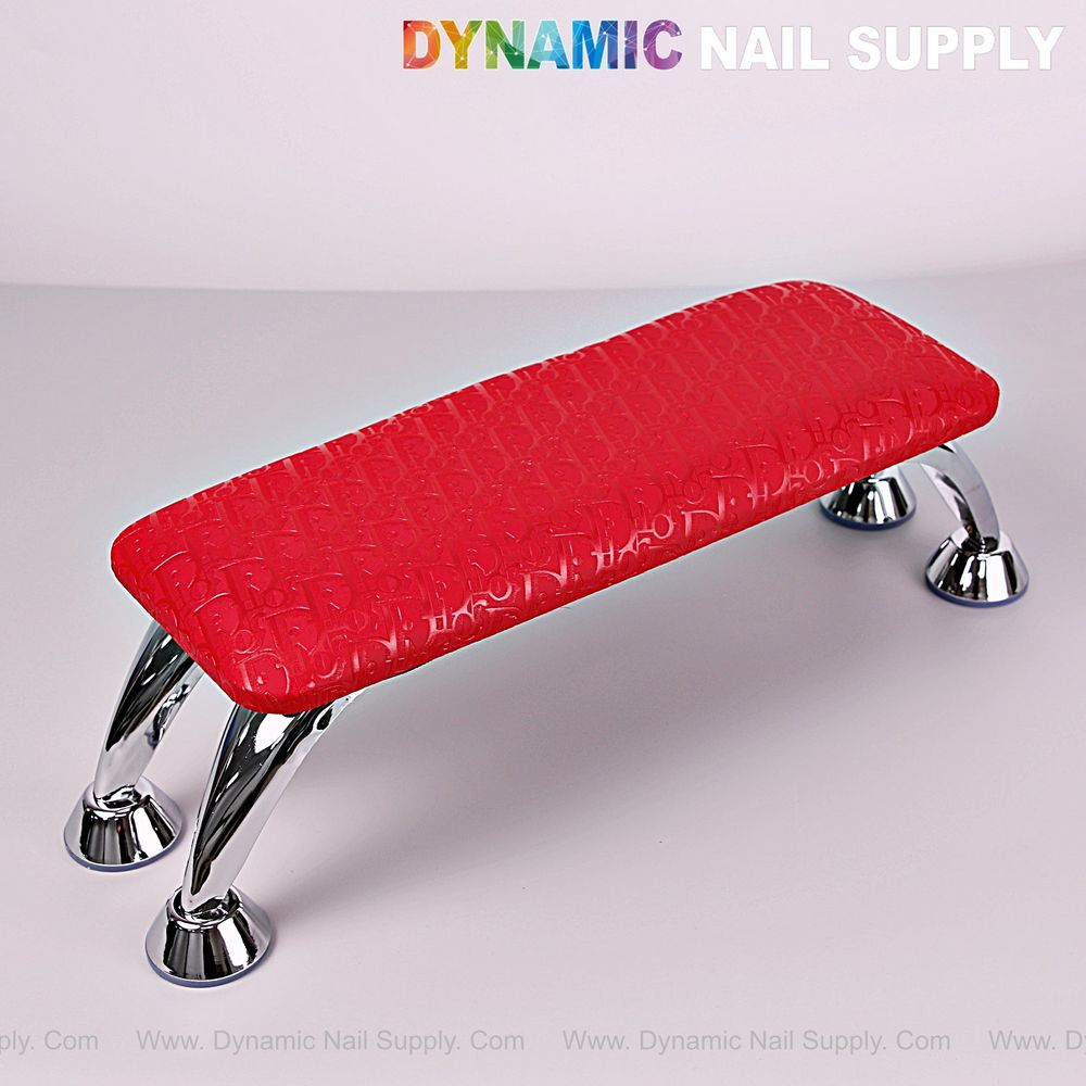 red Dior pattern handrest armrest - 6