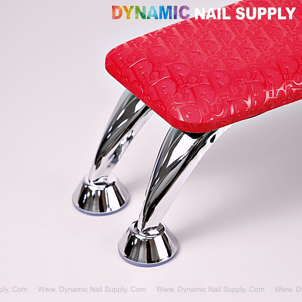red Dior pattern handrest armrest - 7