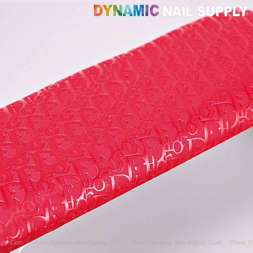 red Dior pattern handrest armrest - 8