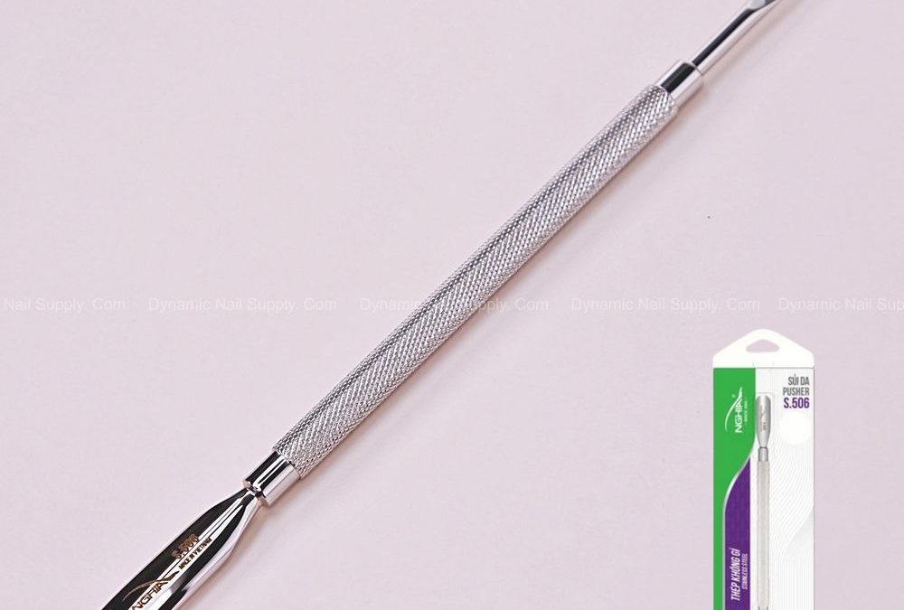 Salon Workflow with a Stainless Steel Cuticle Pusher