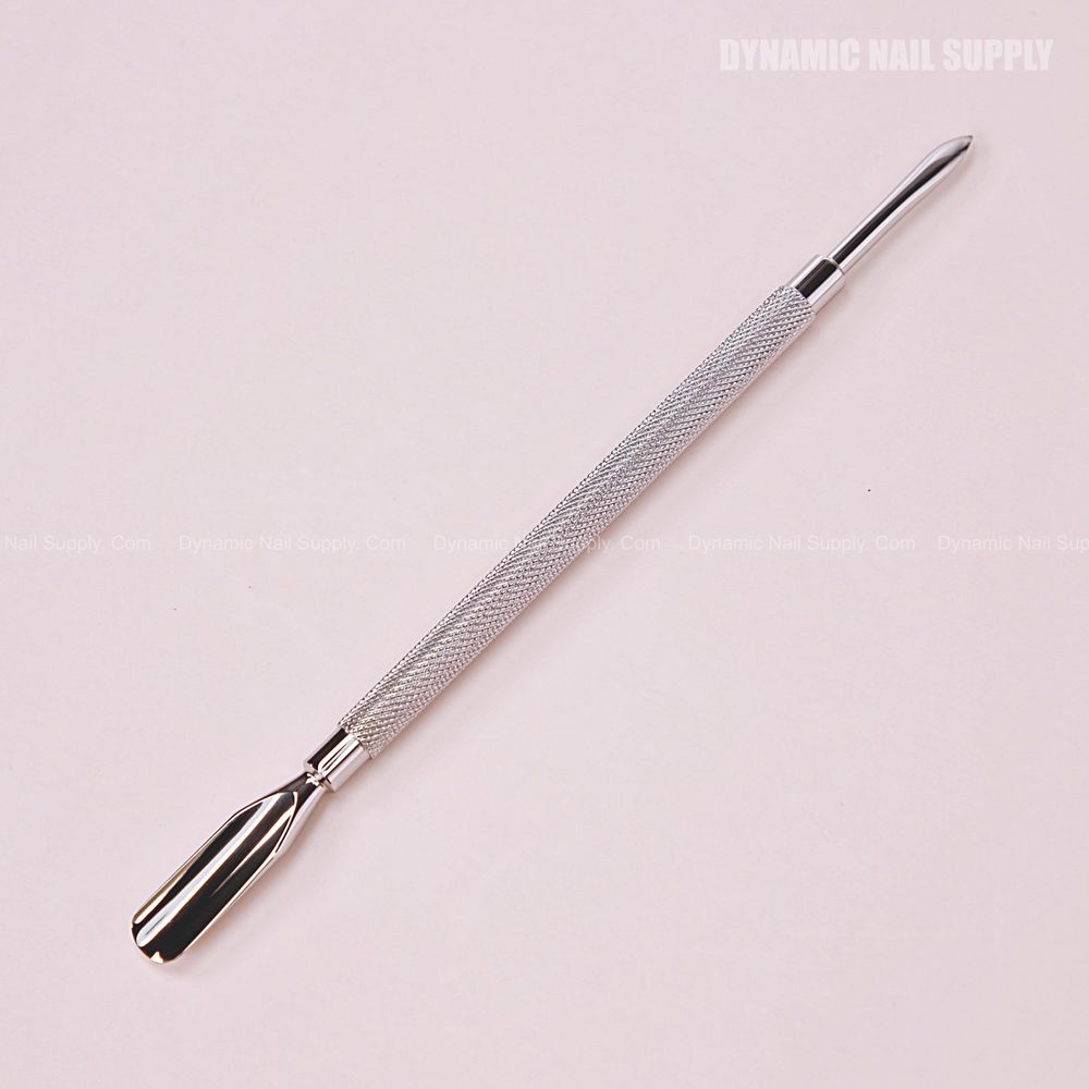 S-506 stainless steel cuticle pusher double-ended - 3